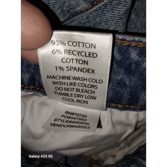 Willow + Root Women's Flared Out High Rise Jeans Light Wash Size 24x34 Distress - Picture 7 of 7